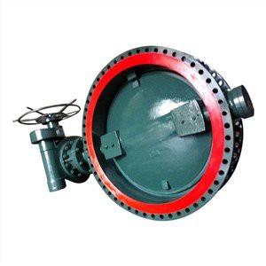 Valvola a farfalla multilivello PTFE triplo offset